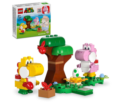 Klocki LEGO® LEGO Super Mario 71428 Niezwykły las Yoshiego